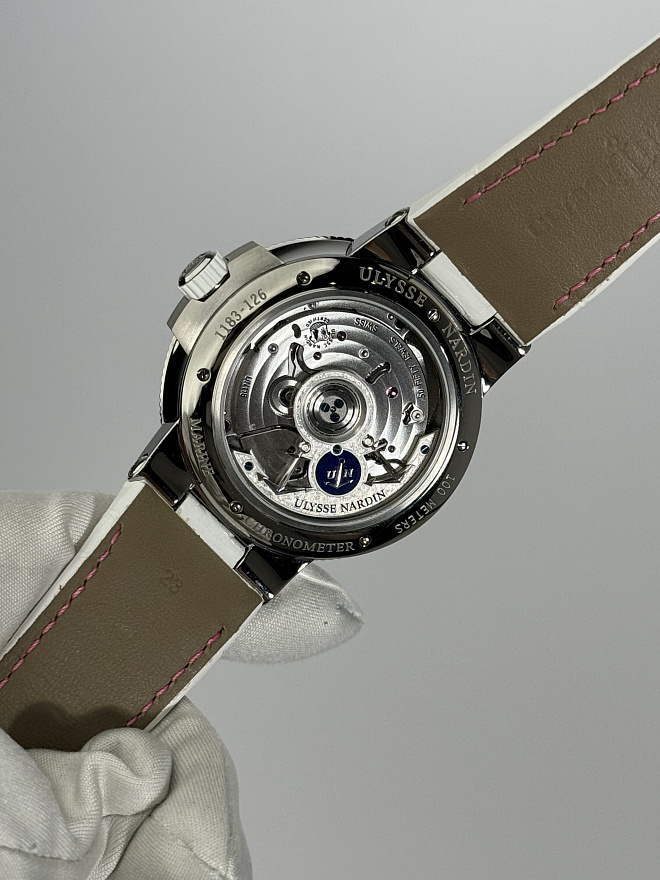 Часы Ulysse Nardin Marine Chronometer Manufacture 43 1183-126B/470