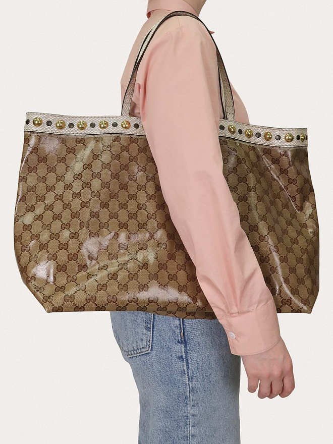 Сумка Gucci GG Crystal Babouska